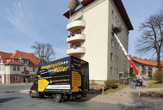 Möbellift schnell und einfach in Lampertswalde
